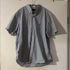 Vintage Ralph Lauren Men's classic button down Checkered Shirt
